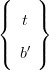                                                                                                                                               (    )
                                                                                                                                              |{  t |}

                                                                                                                                              |(  b&prime;|)